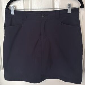 Eddie Bauer navy skort
